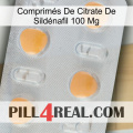 Comprimés De Citrate De Sildénafil 100 Mg 24